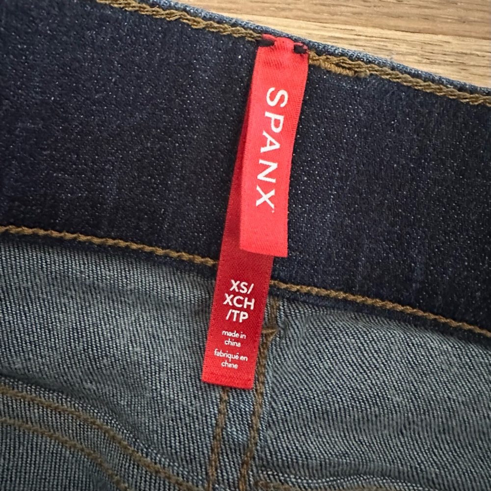 SPANX High Rise Flare Leg Jeans - Picture 6 of 8